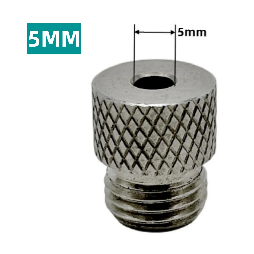 Bohrhülse, Holzbearbeitung, Bohrführung, Buchse M14 x 1,5, 3–10 mm, Stahl, Abschrecken, tragbar, für 3-in-1-Dübellehre, Taschenlochlehre