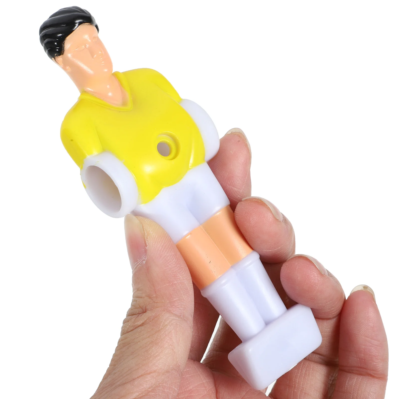 

3pcs Desktop Football Players Table Football Accessories Foosball Machine Parts Small Soccer Figures Replacement