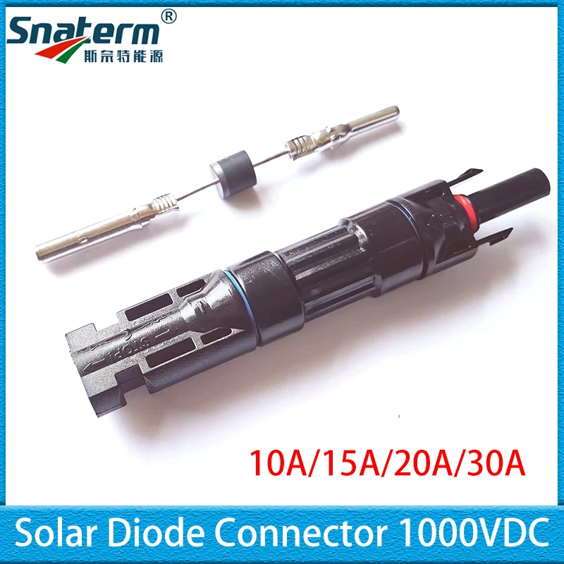 30A 20A 15A 10A PV Diode solar Connector IP68 Waterproof Diodes 10SQ045 15SQ045 Solar panel Parallel Connection protection