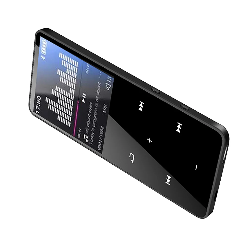

MP3 Player 16GB Rechargeable Hi-Fi Music Player Noise Reduction Portable MP3 Audio Adapter