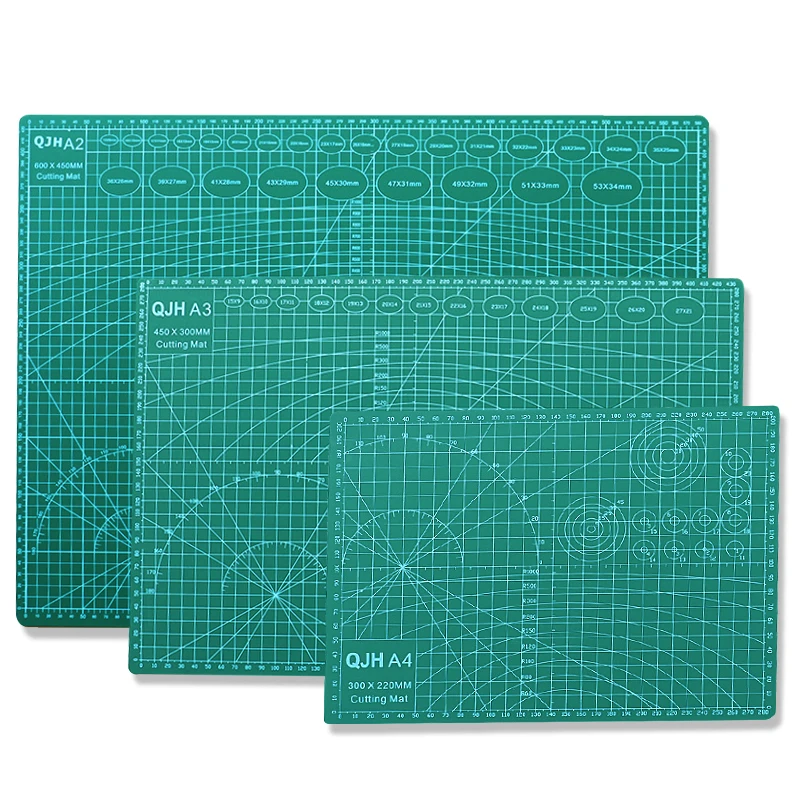 A2A3A4 PVC Cutting Mat Cutting Pad Patchwork Cut Pad A3 Patchwork Tools Manual DIY Tool Cutting Board Double-sided Self-healing