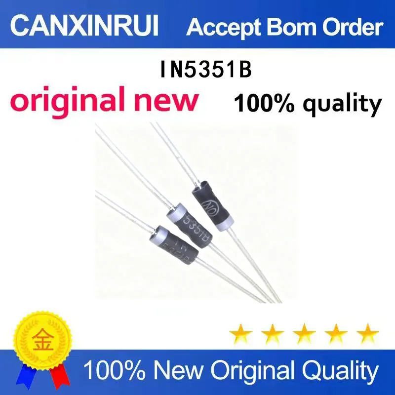 

(5-100 Pieces) New stock IN5351B 1N5351B 5351B voltage regulator tube