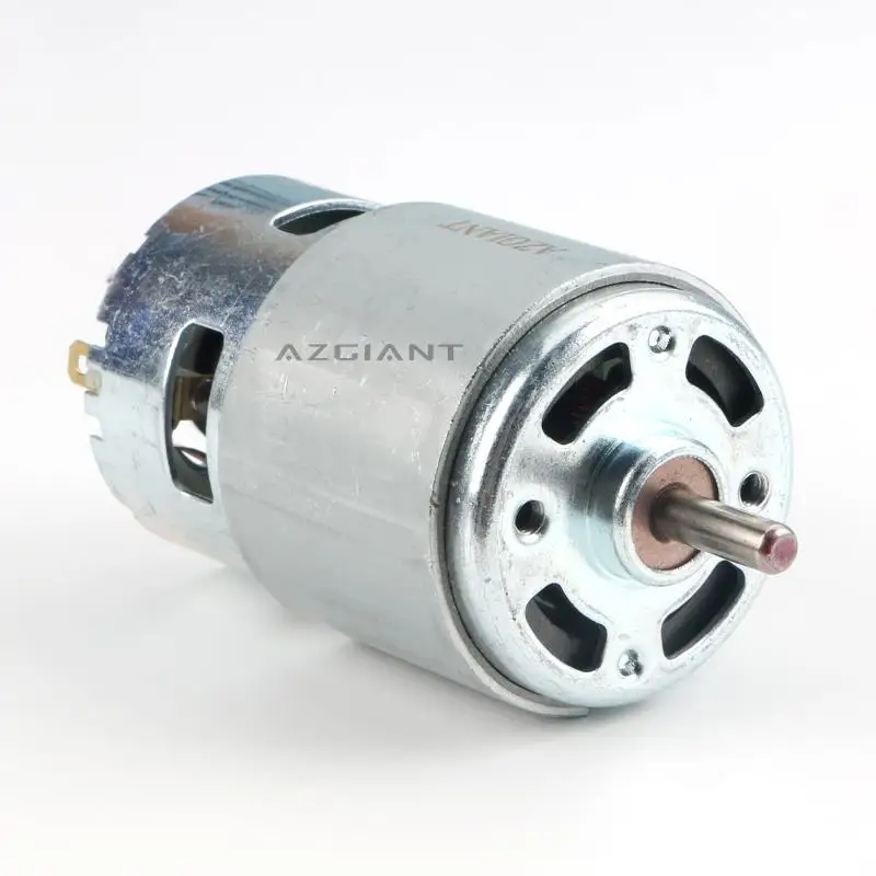 RS-775WC-8016 Compatible 775 Spindle Motor 18V Brush DC 18000 RPM 208W High-Speed Power Tool Accessory