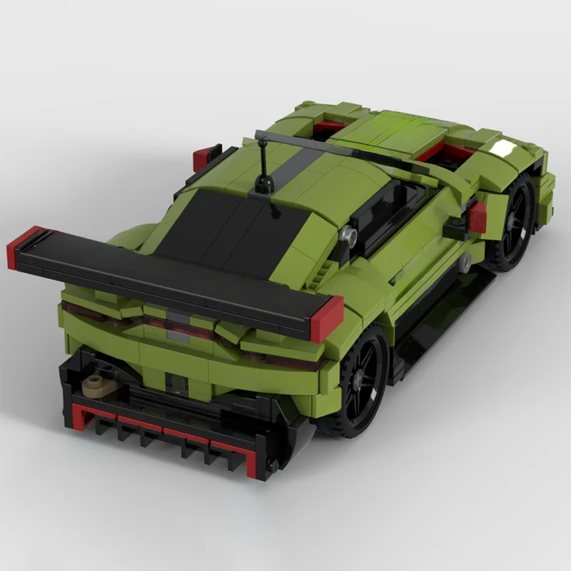 

693PCS Creative Building Blocks MOC Speed Champion Educational Aston Martin Vantage AMR #95 DIY Toy Birthday Gift for Kids
