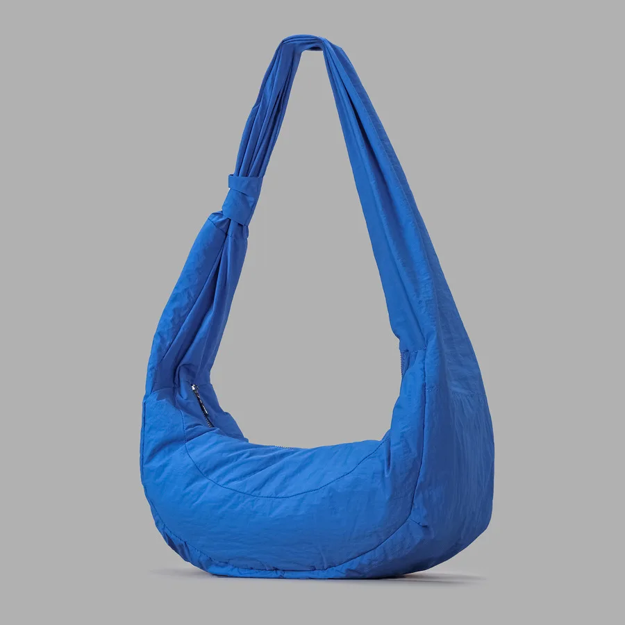 

Casual Sofy Puffer Hobos Women Shoulder Bags Designer Padded Half Moon Crossbody Bag Simple Shoppper Purses 2025