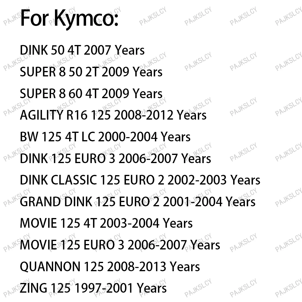 33X46X11 Fork Oil Seal & 33X46 Dust Cover For Kymco DINK 50 CLASSIC 125 4T SUPER 8 50 2T AGILITY R16 125 BW125 4T LC GRAND DINK