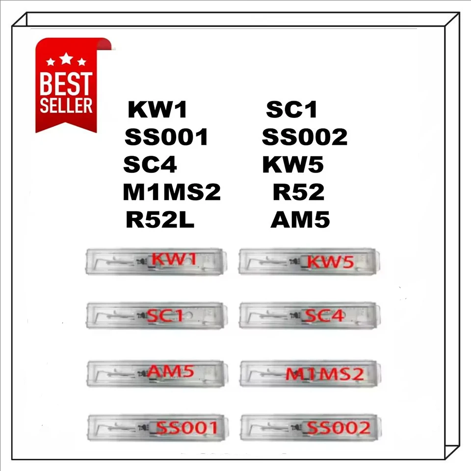 NEW 2 in1 SC1 KW1 SC4 KW5 AM5 M1MS2 SS001 SS002 R52 R52L LOCKSMITH TOOLS