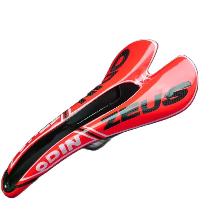 OdinZeus-Road/MTB Comfortable Carbon Fiber Road Saddle/Mountain Bike Front Seat 270*130mm/Bicycle Seat