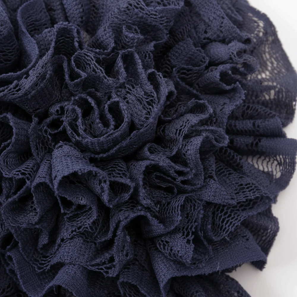 Solid Color Pre-tied Hijabs Back Lace Flower Tie Back Inner Hijab Caps Stretchable Thin Modal Turban Hat Women Head Covering