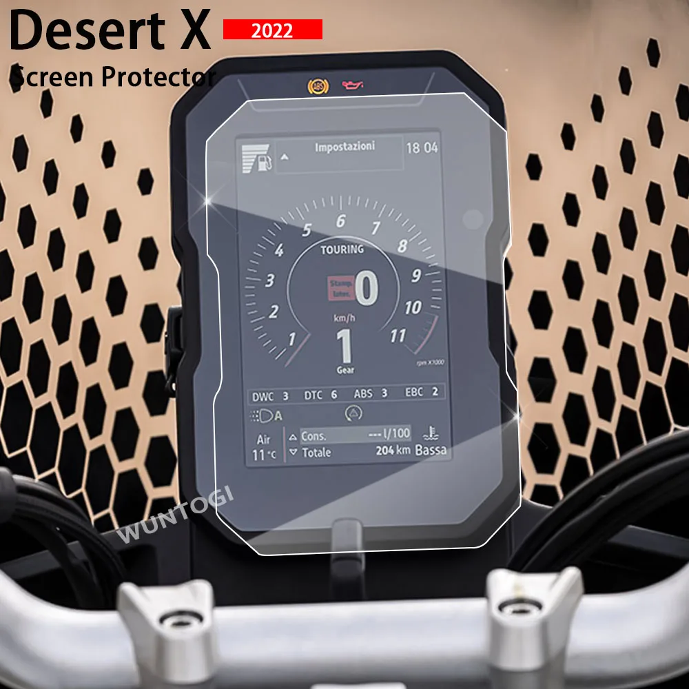 

Новинка 2022, аксессуары для мотоциклов Ducati Desert X десерtx, защитная пленка для приборной панели от царапин