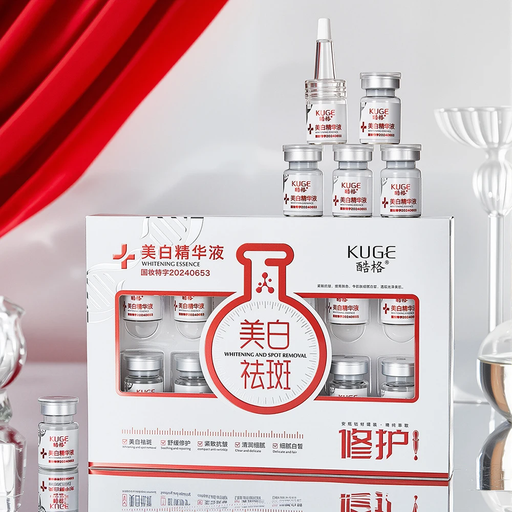 

10Pcs Spot Lightening Ampoule Essence Soothing Repair Oil Control Face Moisturizing Lifting Reduce Fine Lines Brighten Essence