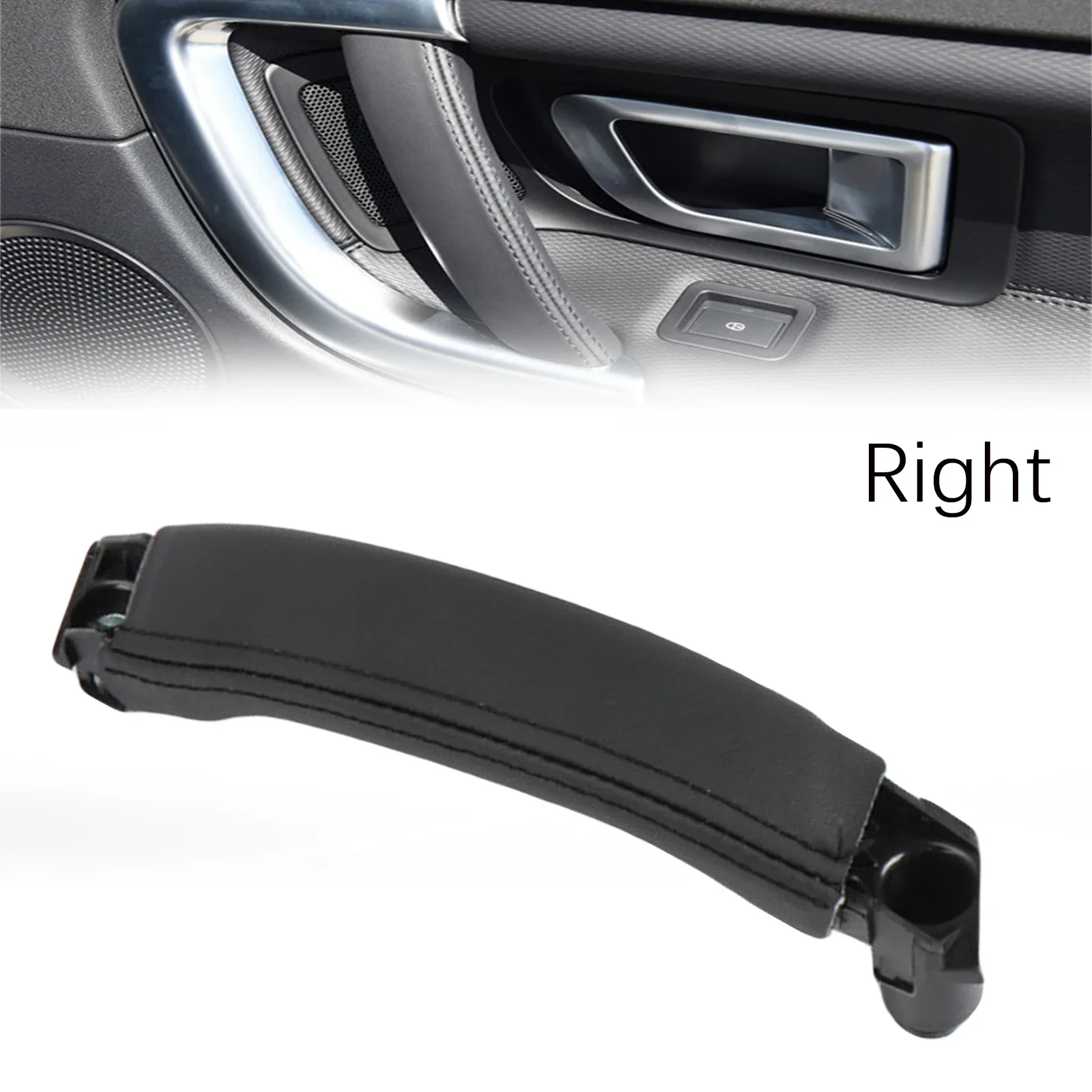 

Black Right Door Pull Handle Cover For Land Rover L550 For Discovery Sport 15-19 Accesorios Para Vehículos 24 Hot Sale Brand New