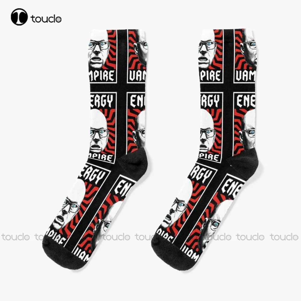 More Energy!!!...Rage Red What We Do In The Shadows Vampire Socks Womens Black Socks Comfortable Best Girls Sports Funny Gift