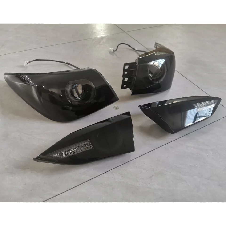 Fotografia 3: Luz Traseira LED Vermelha Fumê Nova Chegada Para INFINITI Q50 V2 Deep-set 2014-2017 2018+