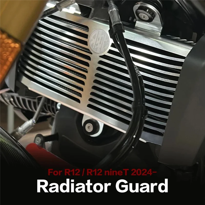 

Motorcycle Radiator Grille Oil Cooler Guard Protector Motorcycle Accessories Black
