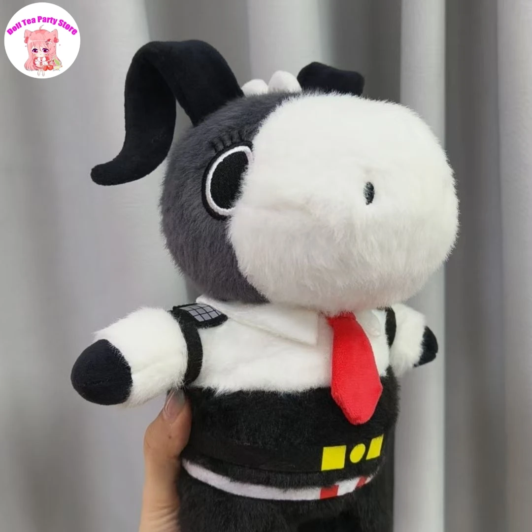 

Плюшевая игрушка-подушка Game Wuthering Waves Zani Bull Horns Doll, 20 см, милая мультяшная, из хлопка, в виде талисмана, подарок на Хэллоуин