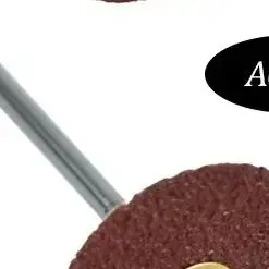 

10PCS Alumina Oxide Sanding Discs Hook & Loop Grinding Disc with Handle for Woodworking Metal Stainless Steel Polishing