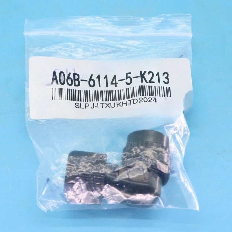 

Brand New Original A06B-6114-5-K213 Servo motor plug 10 core Encoder connector Fast Delivey