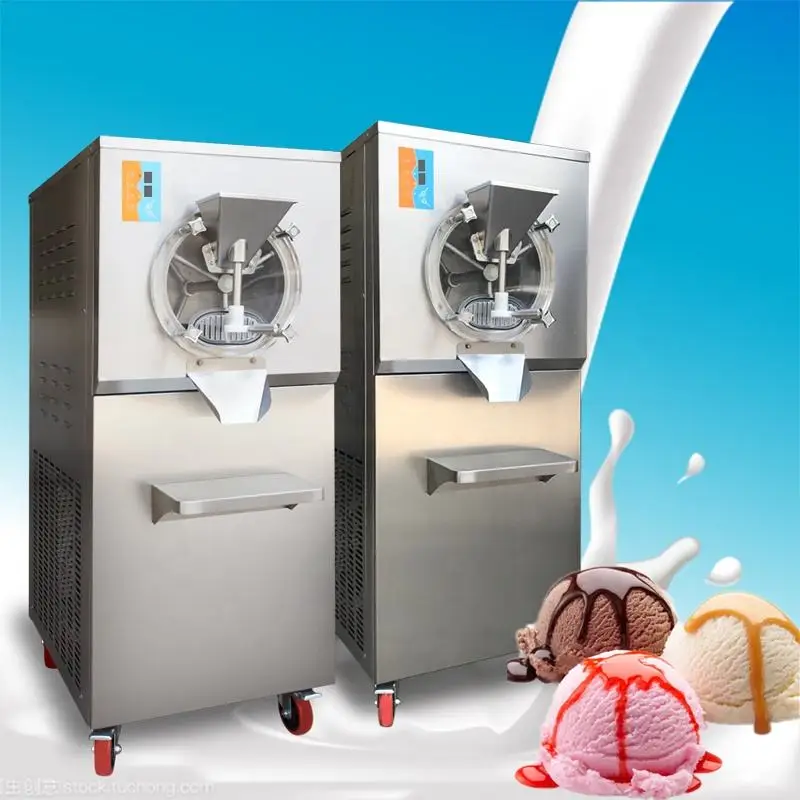 Business Hard Serve Stianless Steel Ice Cream Maker Ice-cream Making Machine For Frozen Food Factory Snack Factory 1300w