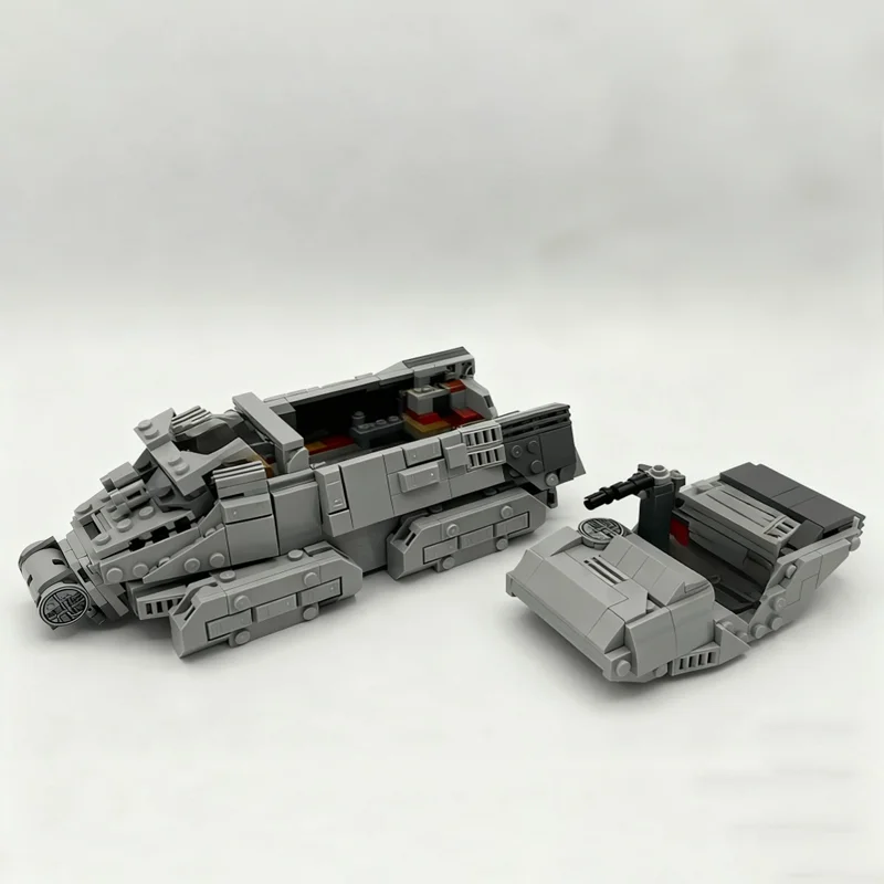 583 pçs moc imperial tropa transporte blindado speeder estrela batalha modelo brinquedo blocos de construção arquitetura ideia presente natal