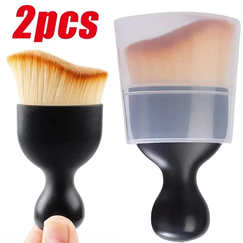 Car Interior Cleaning Brush Conditioner Air Outlet Soft Fur Clean Brushes with Shells Crevice Dust Removal for Dashboard Air Ven