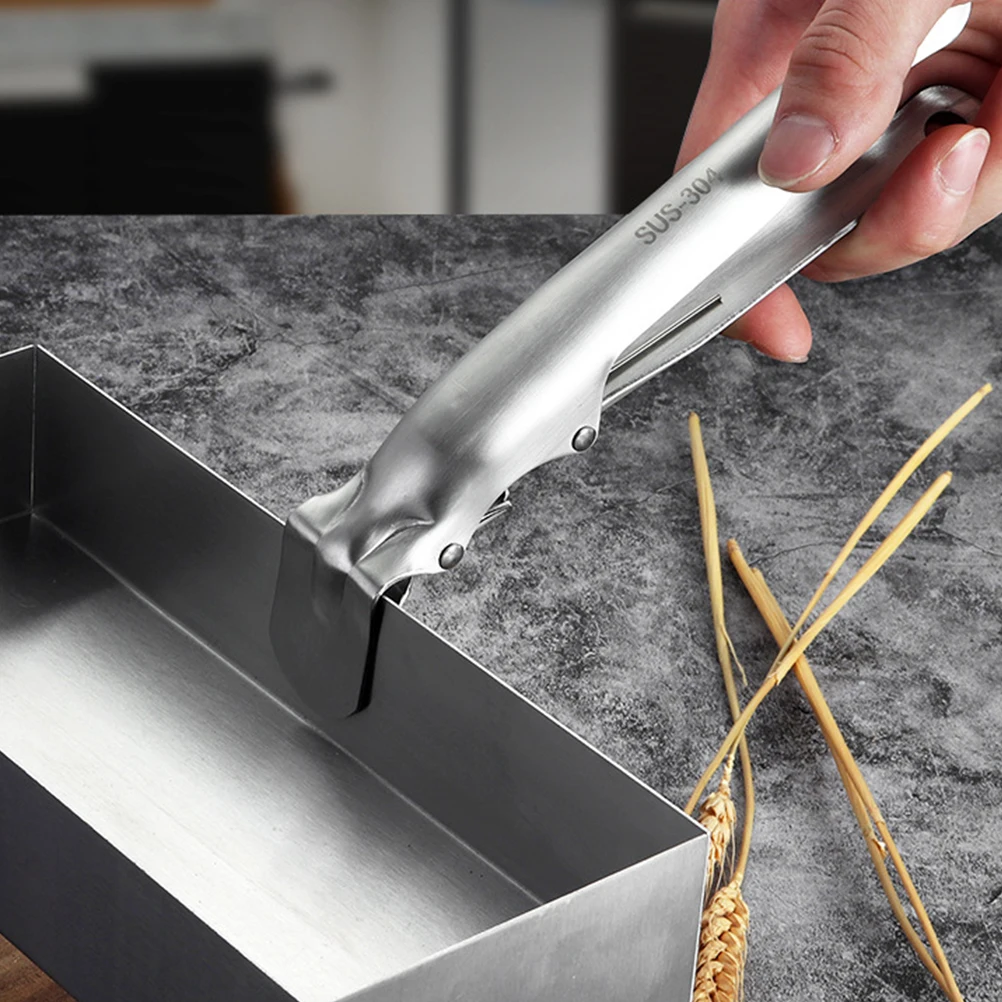 

Stainless Steel Anti scalding Clip Hot Plate Clamp Pot Holder Baking Tool Anti hot Gripper Kitchen Utensils Non rusting