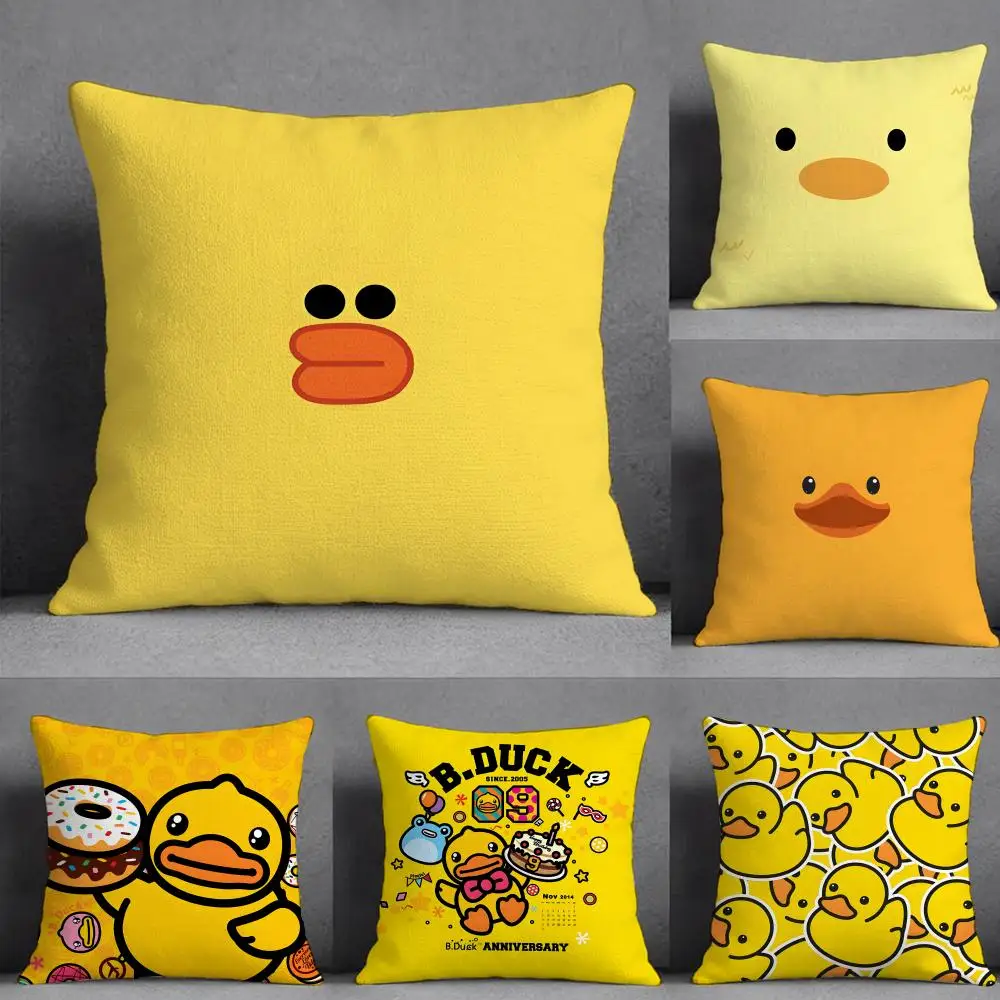 

B-D-Duck DUCK CUTE Pillow Case Pillowcase, Double-sided Printed, Sofa Cushion, Bedroom Headboard Pillow