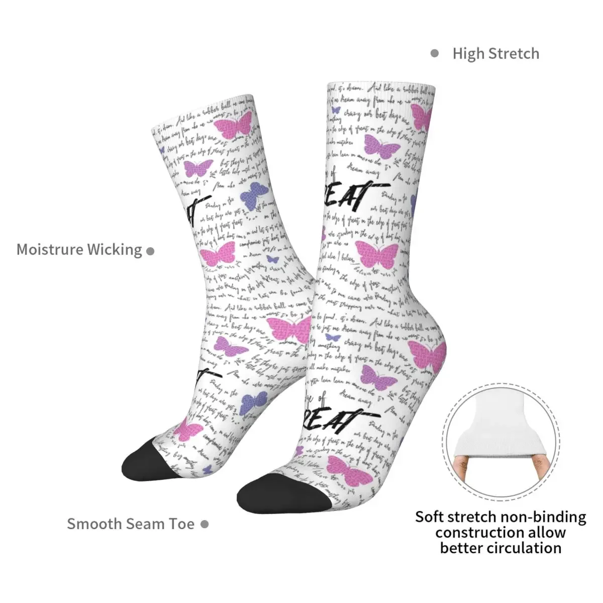 Of Great Julie And The Phantoms Socks Harajuku High Quality Stockings All Season Long Socks Accessories for Unisex Gifts