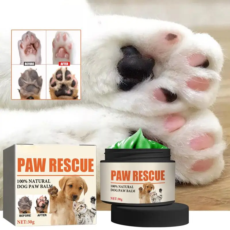 Dog Paw Moisturizer 30g Repair And Nourish Claws Cream Fast-Acting Easily Absorbed Pet Claws Cream With Botanical Extracts For