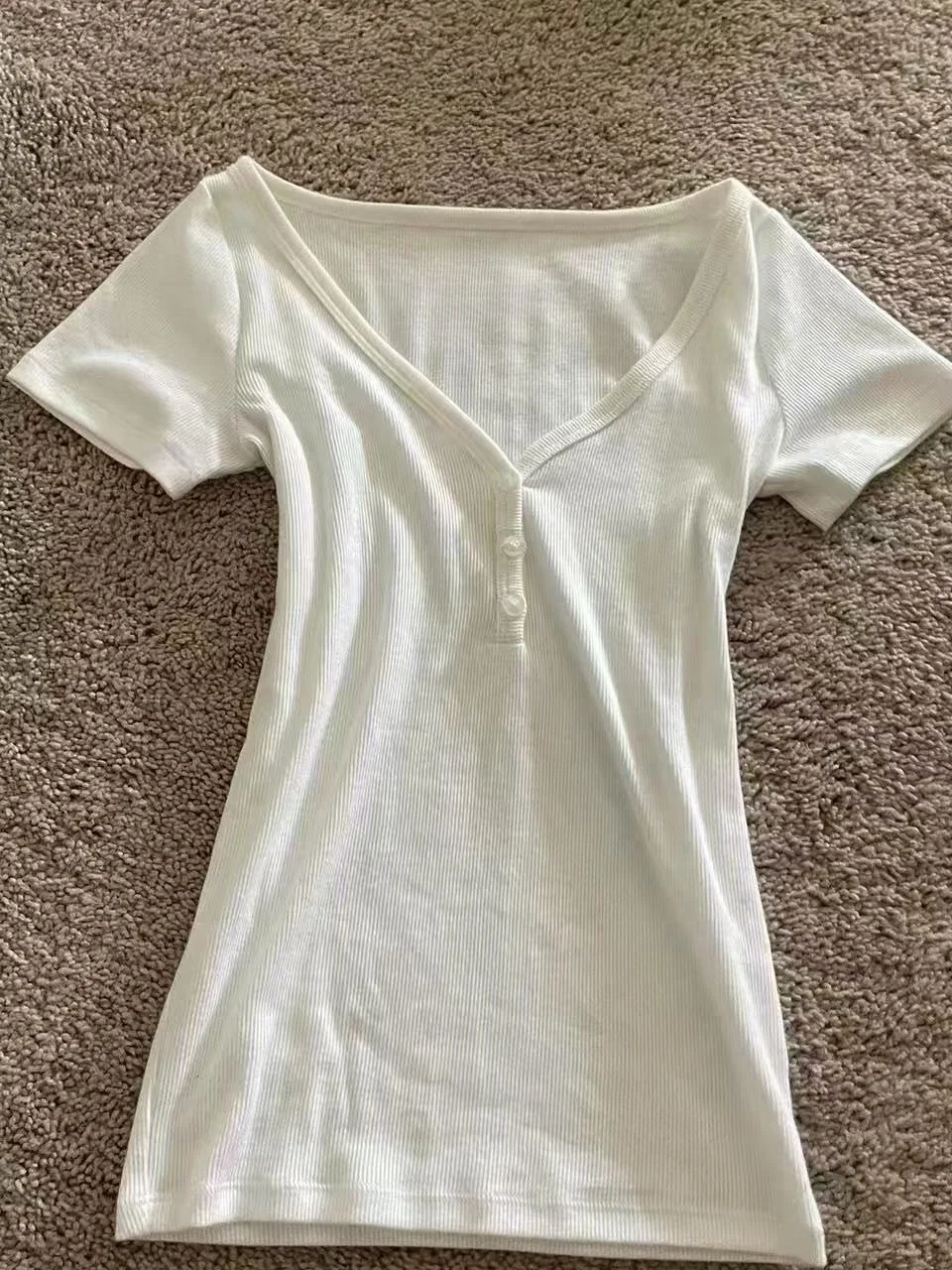 

Harajuku Y2k Women's T-shirt Slim white Tee American Street Hottie Shirts Vintage 2000s Femme Crop Tops Chic All Match Tshirts