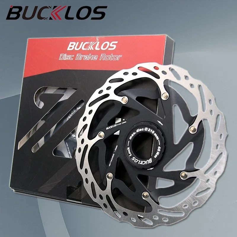 BUCKLOS Mtb Bike Centerlock Disc Brake Rotors 140/160mm Mountain Bicycle Brakes Floating Rotor W/Rings for SRAM CLX-R Centerline