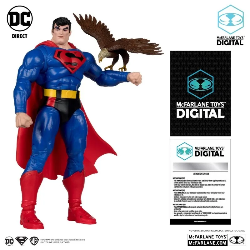 In Stock Genuine McFarland McFarland Superman Our War DC 7-inch 17173 Movable Figurine Model Toy Gift Movie Anime Game