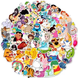 10/30/50pcs Disney Mix Cartoon Anime Stickers Graffiti Decals Laptop Phone Guitar Luggage Skateboard Waterproof Sticker Kid Toy