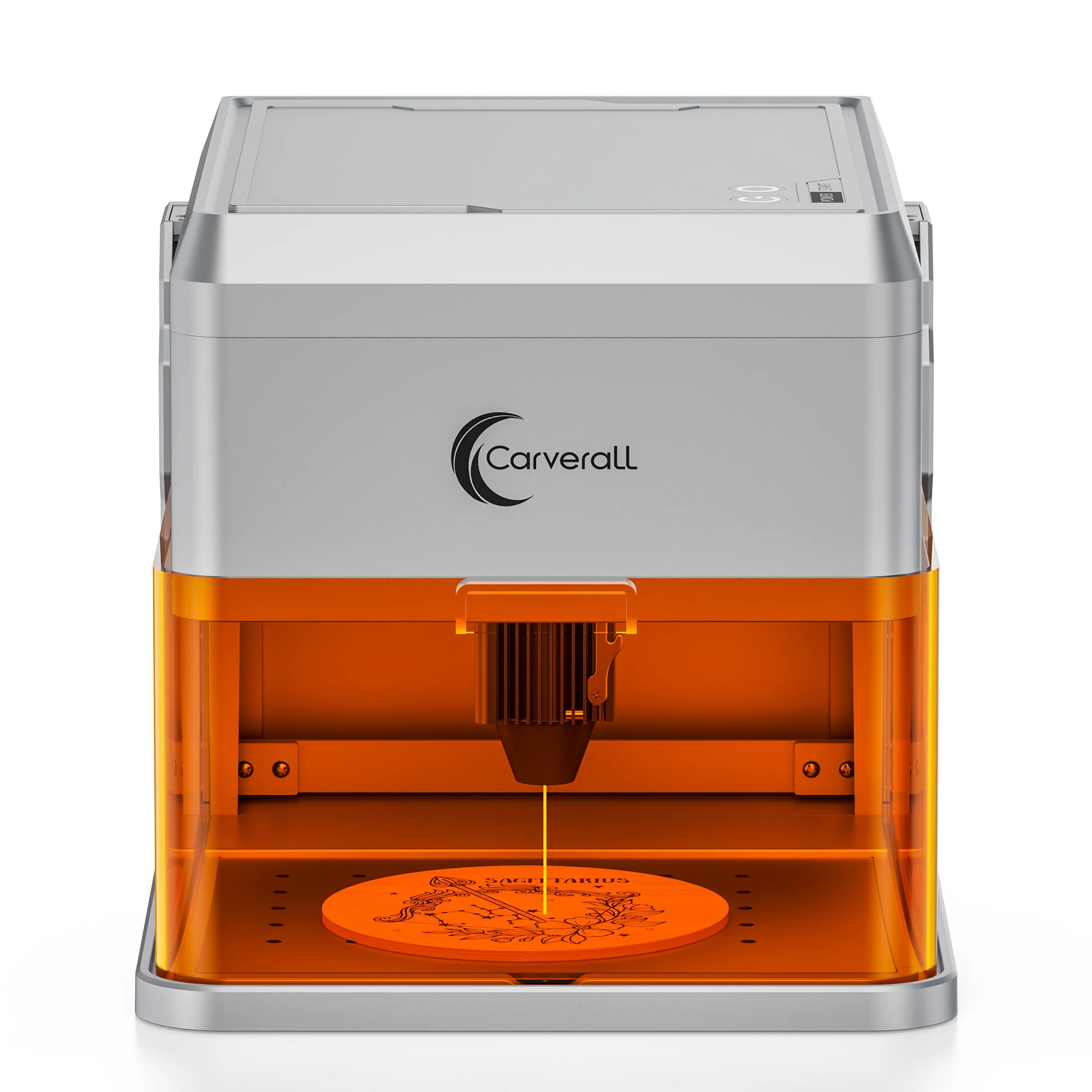 Carverall A1pro Mini Lasergraveermachine 5W/10W met camera, mobiele WiFi-app, AI, Klasse 1, desktopmodel voor acryl, hout en ledergravure - afbeelding 2