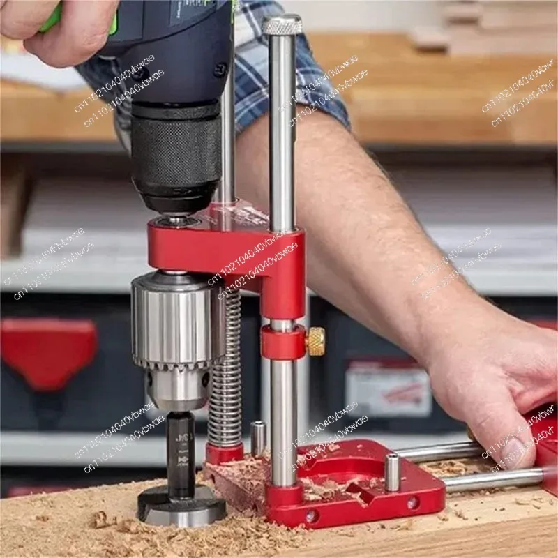 Portable Belt Drill Positioner, Woodworking Positioner Precision Positioner