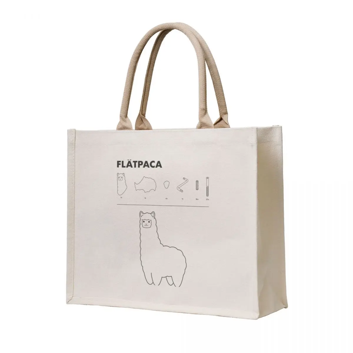 

Flatpaca 2 Tote Bag Big bag tote bag custom Shopper