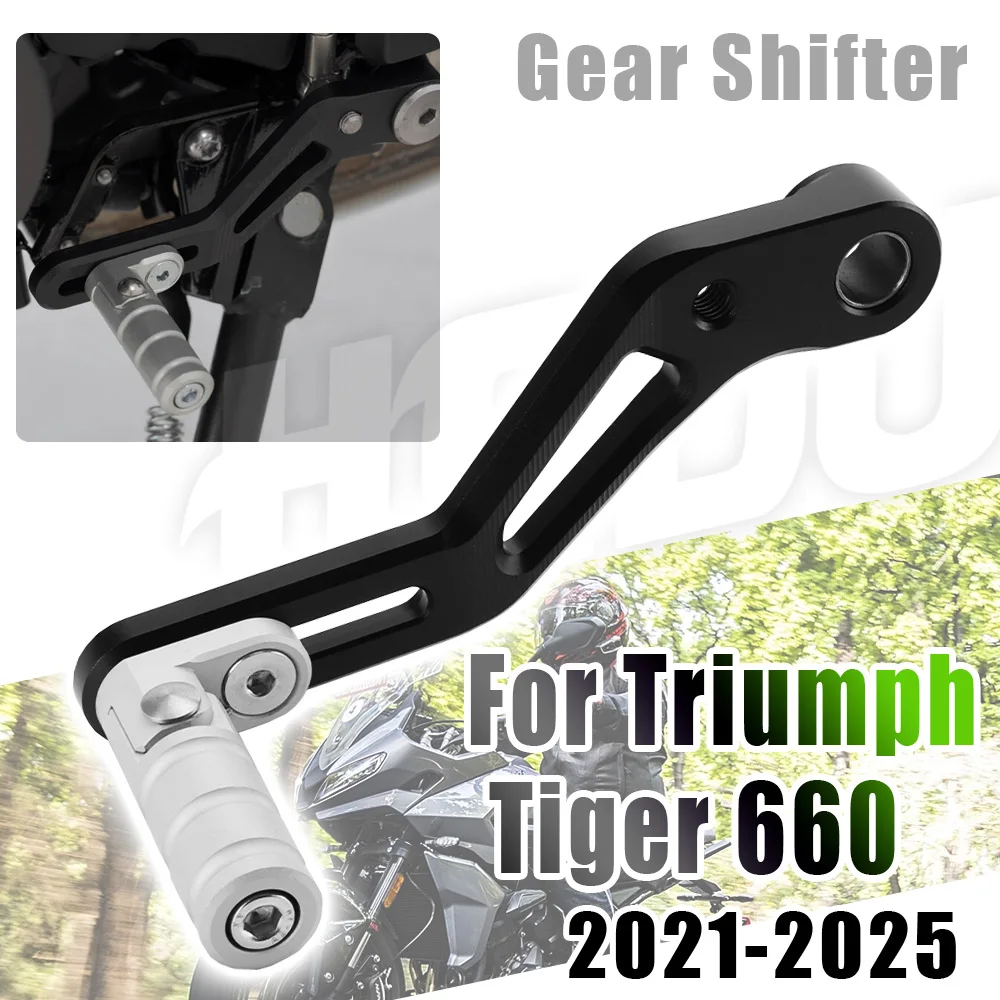 

Motorcycle Aluminum Adjustable Folding Gear Shifter Shift Pedal Lever For Tiger660 TIGER 660 2021-2025 Footrest Accessories