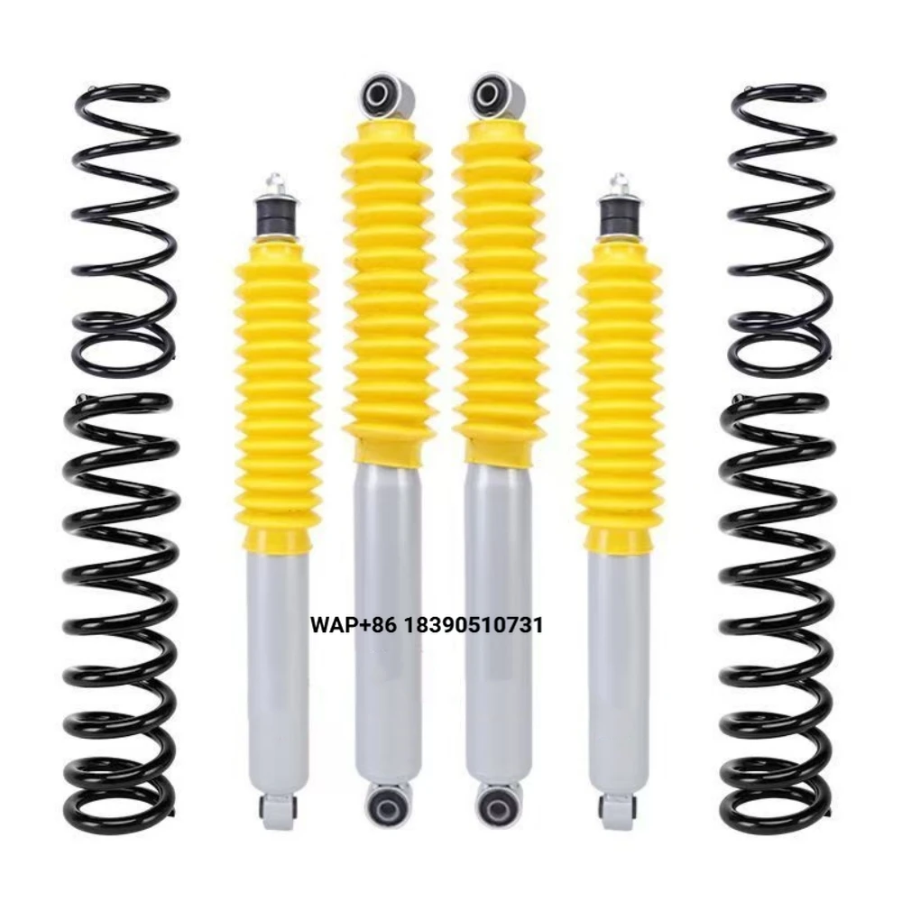 

4X4 Off-Road Steel Coilover Suspension Jimny 2-Inch Lifting Kit New Front Rear Gas Shock Absorber