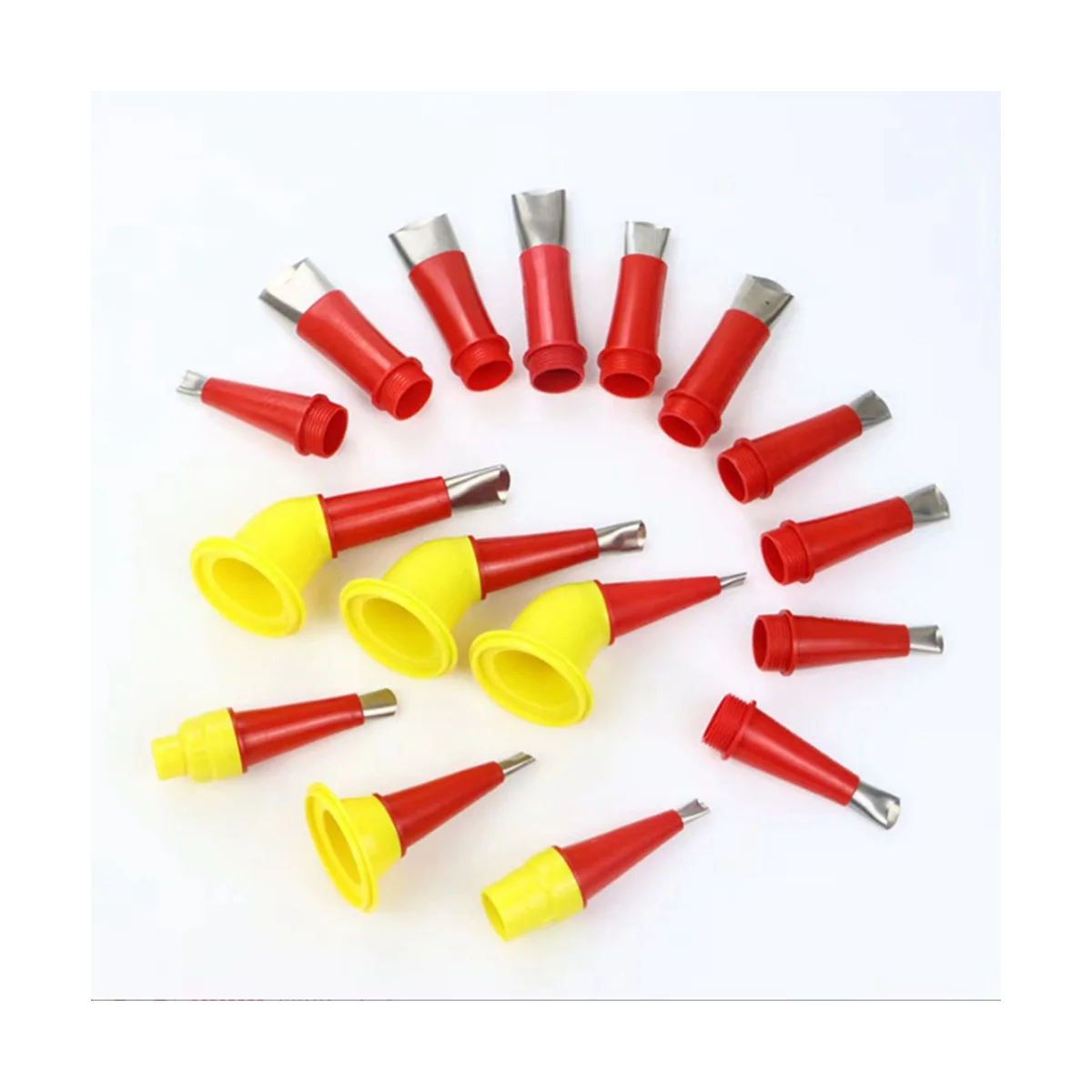 Integral Detachable Base Structure Rubber Nozzle Universal Integrated Rubber Nozzle Reusable Caulking Nozzle Applicator