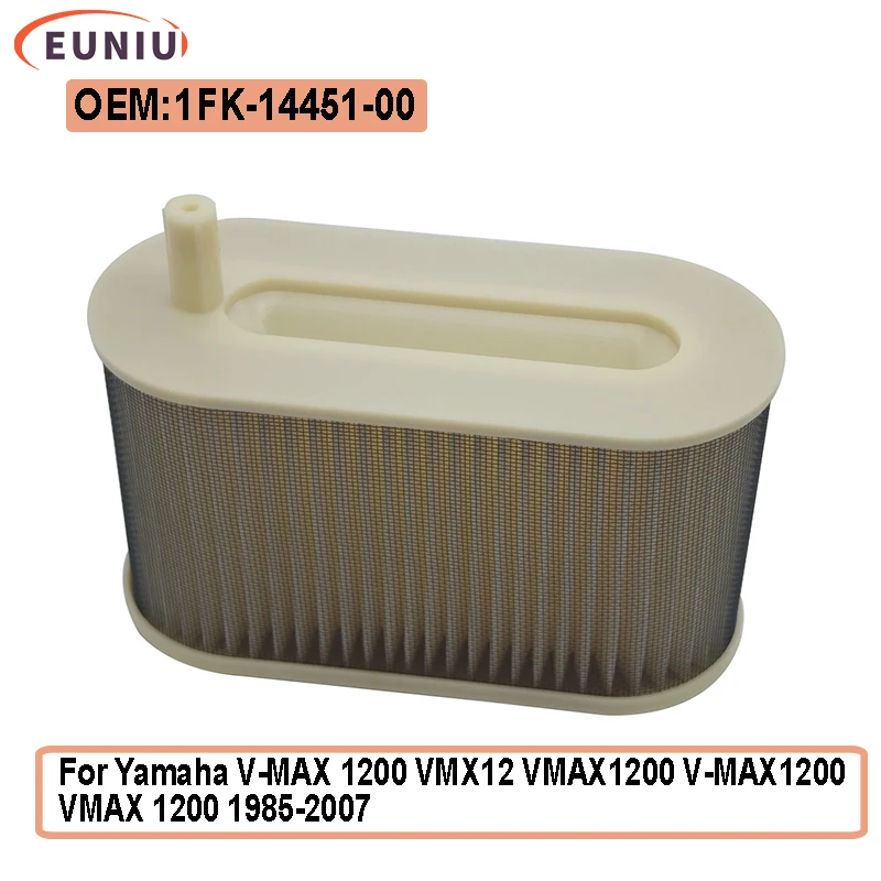 Motorcycle Air Filter Air Cleaner For YFM V-MAX 1200 VMX12 VMAX1200 V-MAX1200 VMAX 1200 1985-2007 1FK-14451-00-00