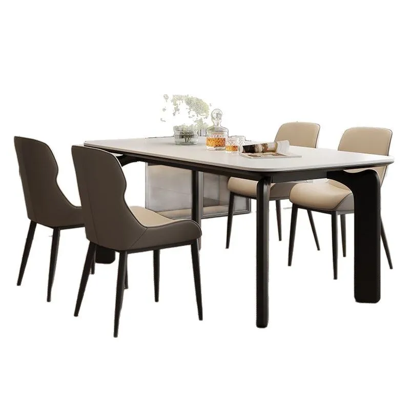 طاولة طعام لائحة، شقة صغيرة، طاولة مستطيلة ومجموعة كرسي