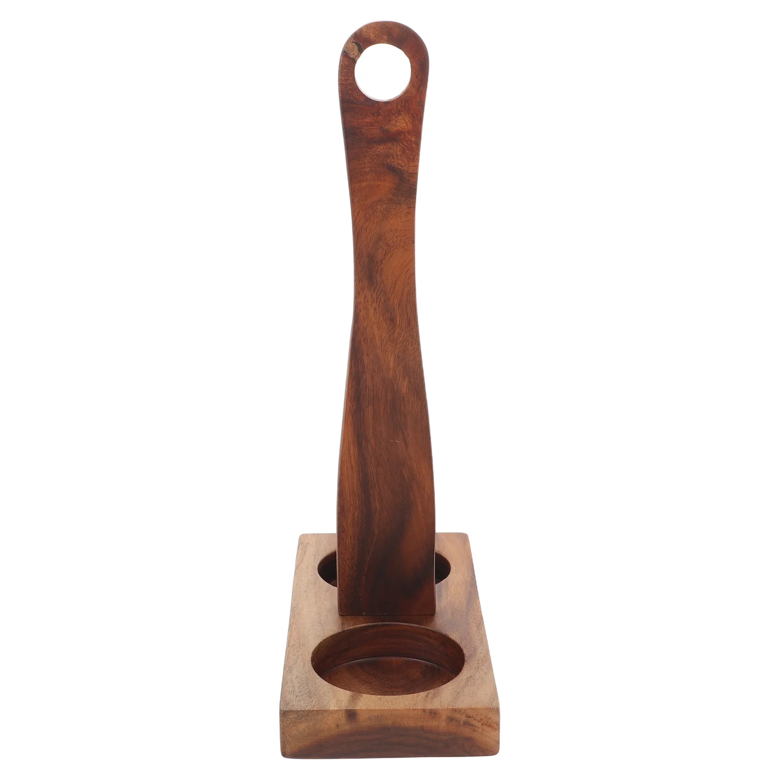 

Wooden Salt Pepper Holder Wood Pepper Grinder Base Handle Compatible Various Spice Mills Easy Clean Natural Wood Tray Kitchen