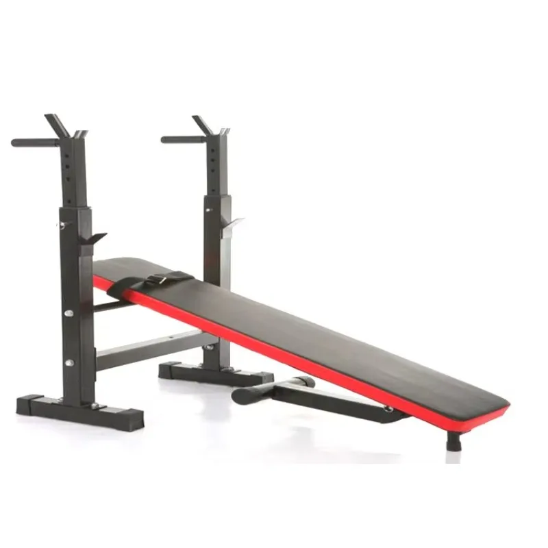

Adjustable Weight Bench with Barbell Rack Gym Bench Press Workout Weight Bench1