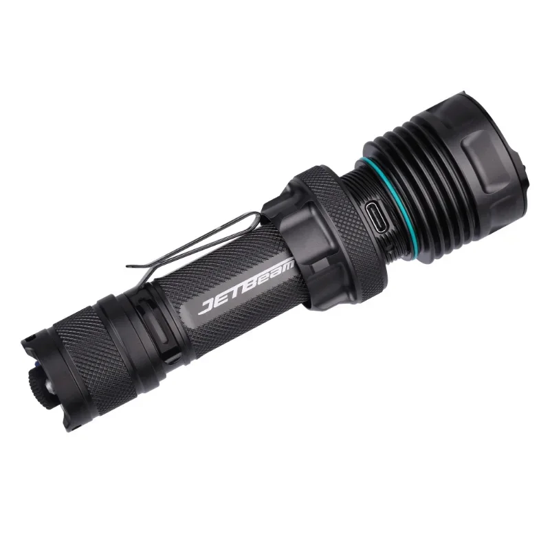 Jetbeam M37 MAX High Performance With 3 Tail Buttons Rechargeable Led Flashlights Tactical Flashlight 70.3 HI LED