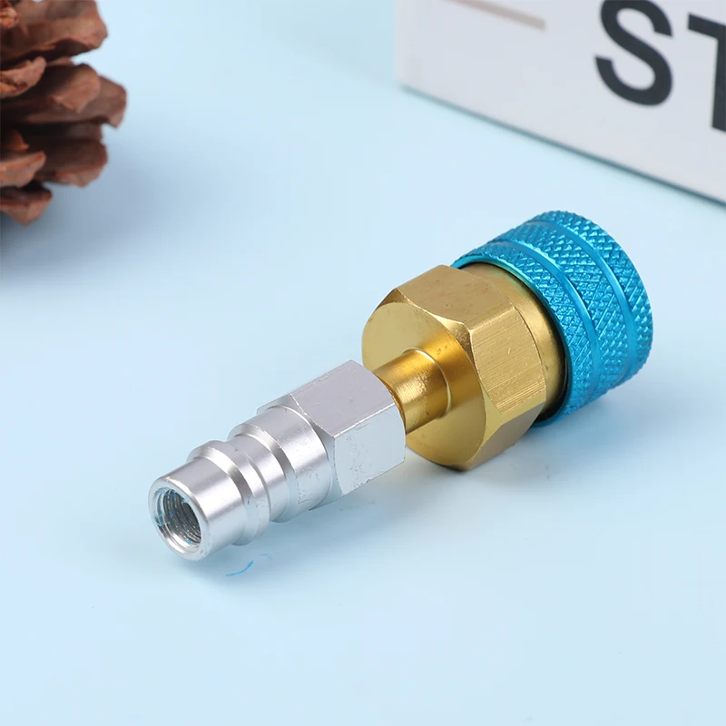 

Automobile Air Conditioning Refrigerant Quick Connector Simple Liquid Connection Nozzle