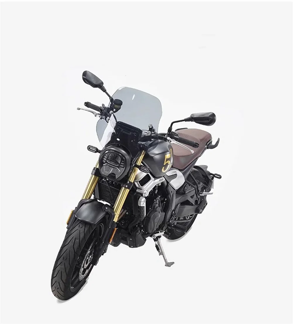 دراجة نارية بجولة رياضية منحرف شاشة الرياح حاجب الزجاج الأمامي لـ LONCIN VOGE 300 AC 300AC