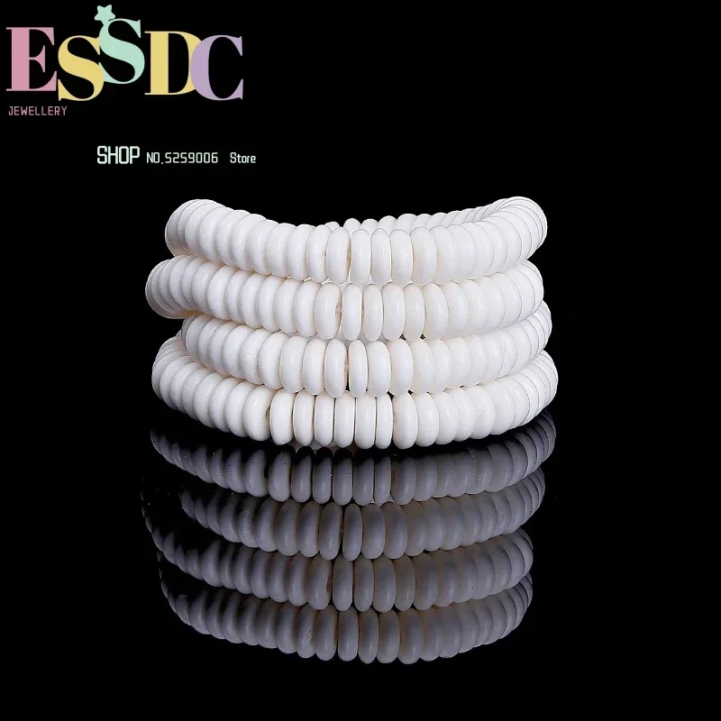 Natural Tibetan Fidelity Cow Bone DIY  Beads Spacer Accessories Handmade Retro