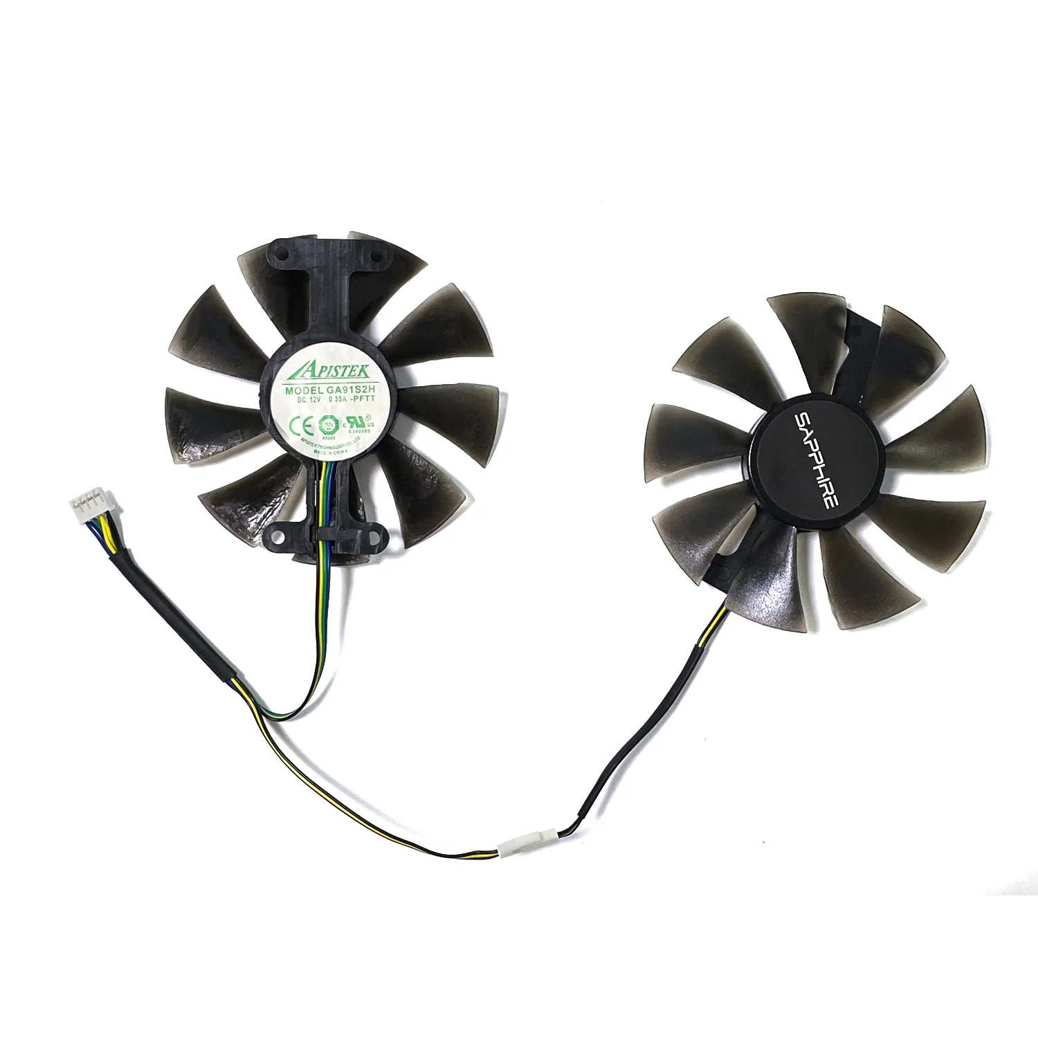 

GA91S2H 85MM 4PIN RX 560 GPU Fan For Sapphire RX560 RX 460 550 Graphics Card Replacement Fan