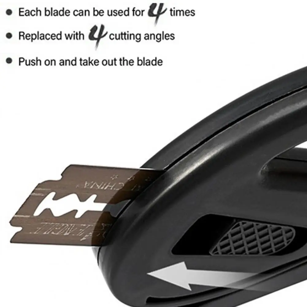 1/2Pcs Safety Cutter Tool Film Cutter Hidden Blade Wrapping Paper Trimmer Easy Sliding Packaging Paper Roll Cutter Paper Trimmer