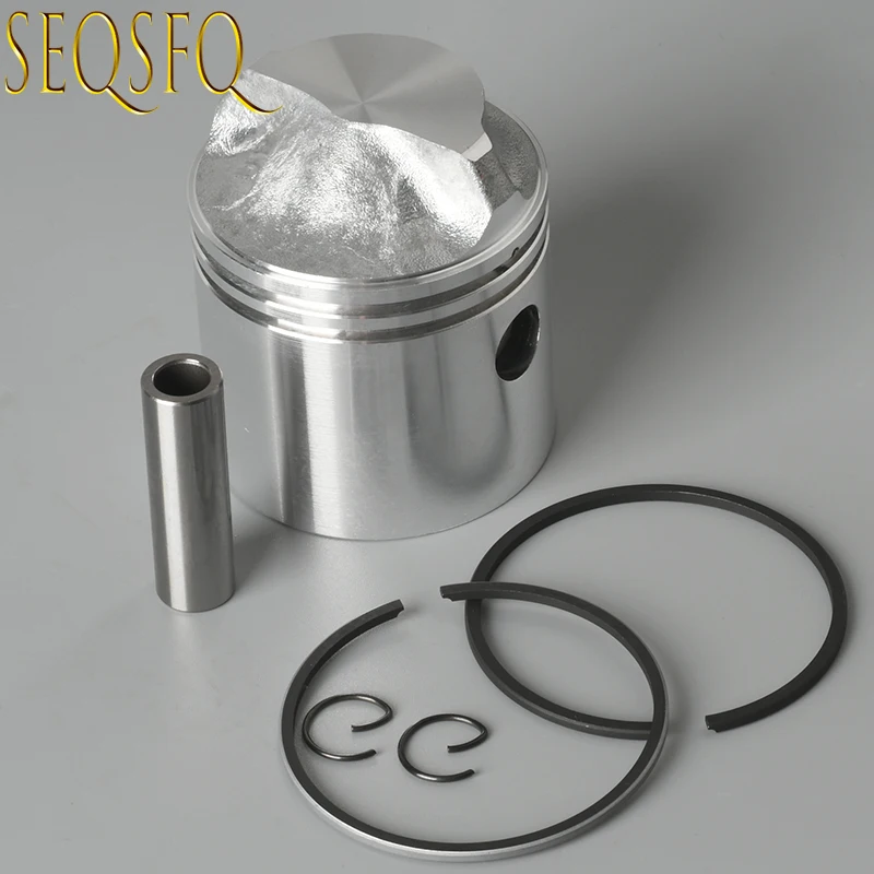 6E3-11631 Piston Set Std For Yamaha Outboard Motor Parts 5HP 2 Stroke 54MM 6E3-11631-00-98 6E3-11631-00 6E311631 Powertec Seapro